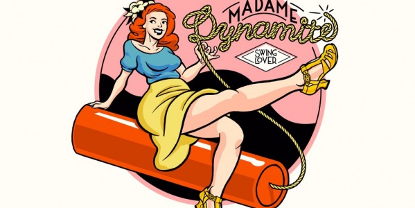 Madame Dynamite comes to life in a delightful illustration